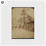 アートポストカード-Ancien couvent des Carmélites, Rue Saint-Jacques, Va Disparaître
 - ウジェーヌ アジェ Postcard.