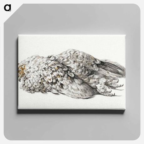 アートパネル-A dead chicken - ジャン ベルナール Canvas.