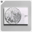 アートパネル-Lunar Surface Depiction
 - 国立医学図書館 Canvas.