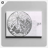 アートパネル-Lunar Surface Depiction
 - 国立医学図書館 Canvas.
