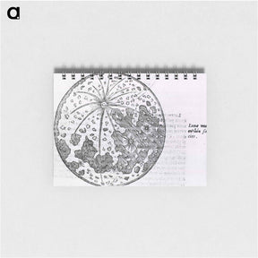 アートメモ帳-Lunar Surface Depiction
 - 国立医学図書館 Memo.
