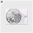 アートポストカード-Lunar Surface Depiction
 - 国立医学図書館 Postcard.