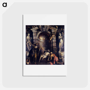 アートポストカード-Pieta - ティツィアーノ ヴェチェッリオ Postcard.
