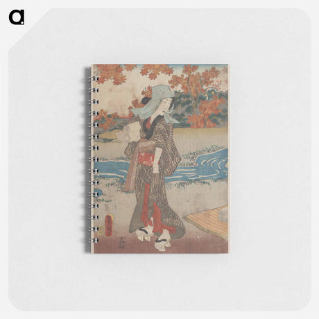 アートメモ帳-Momiji to Onna
 - 歌川 国貞 Memo.