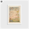 アートポストカード-Songs of Innocence and of Experience: Nurse's Song - ウィリアム ブレイク Postcard.