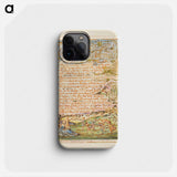 Songs of Innocence and of Experience: Nurse's Song - ウィリアム ブレイク Phone Case.