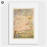 アートポスター-Songs of Innocence and of Experience: Nurse's Song - ウィリアム ブレイク Poster.