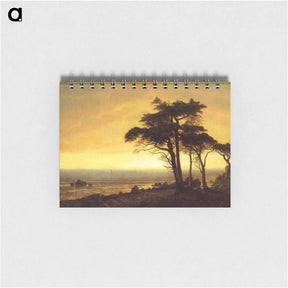 アートメモ帳-California Coast - アルバート ビアスタット Memo.