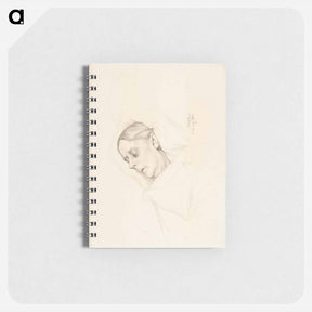 アートメモ帳-Rouva alexandra edelfelt kuolinvuoteellaan - アルバート エーデルフェルト Memo.