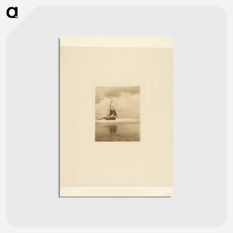 アートポストカード-The Incoming Boat - アルフレッド スティーグリッツ Postcard.