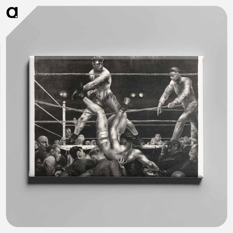 アートパネル-Dempsey and Firpo
 - ボストン公共図書館 Canvas.