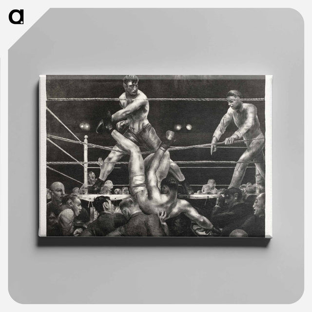 アートパネル-Dempsey and Firpo
 - ボストン公共図書館 Canvas.