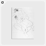 アートポストカード-Couple - エルンスト ルートヴィヒ キルヒナー Postcard.
