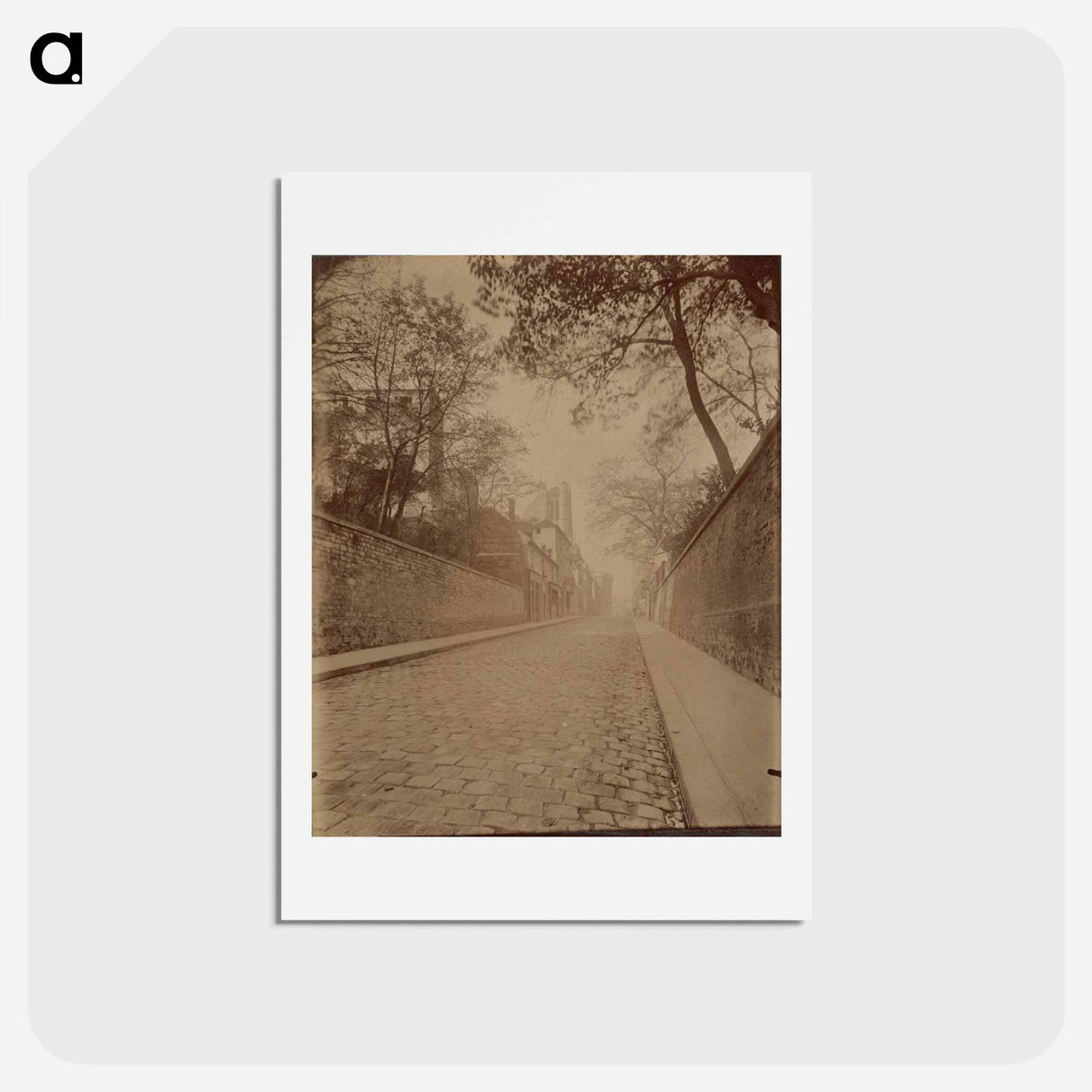 アートポストカード-Rue Clovis
 - ウジェーヌ アジェ Postcard.