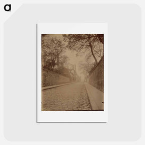 アートポストカード-Rue Clovis
 - ウジェーヌ アジェ Postcard.