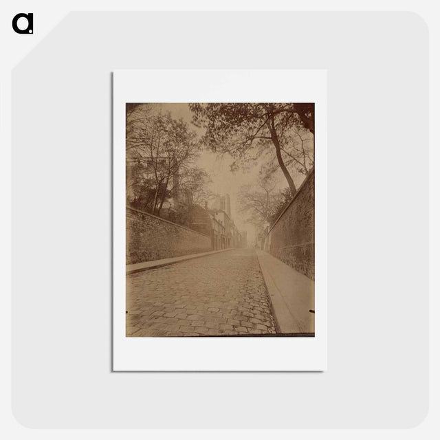 アートポストカード-Rue Clovis
 - ウジェーヌ アジェ Postcard.