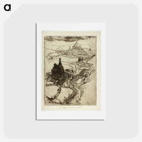 アートポストカード-Le Puy
 - ジョセフ ペネル Postcard.