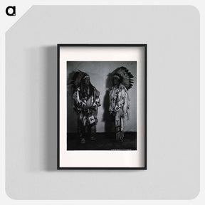 アートポスター-Armando Diaz and an Indian Chief
 - 国立医学図書館 Poster.