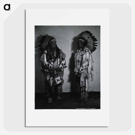 アートポスター-Armando Diaz and an Indian Chief
 - 国立医学図書館 Poster.