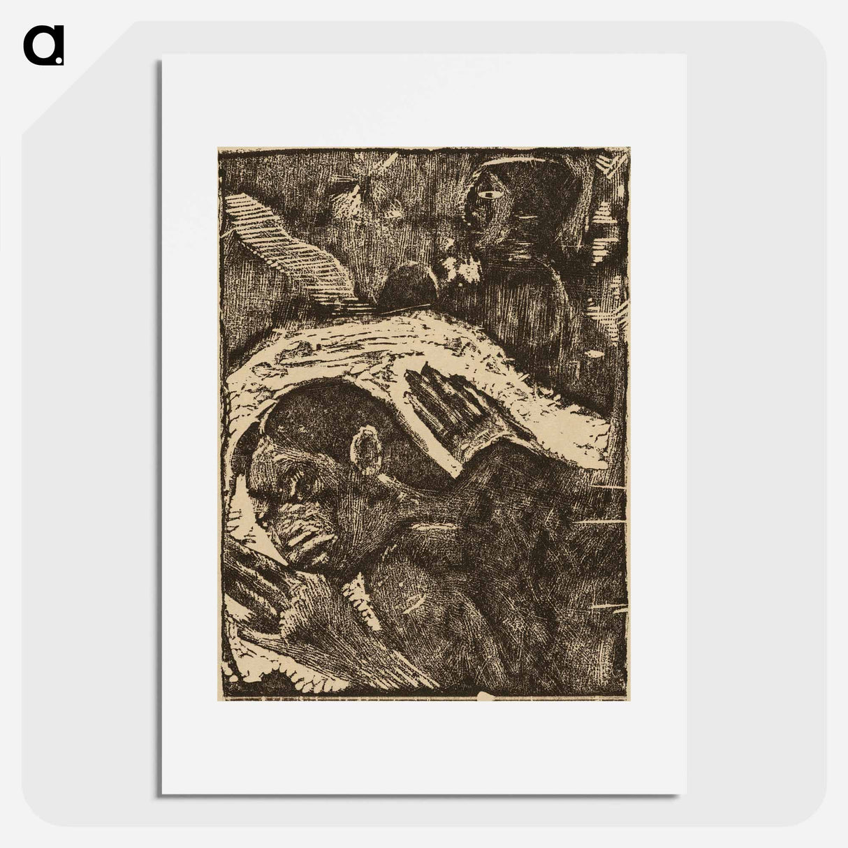 Manao tupapau - ポール ゴーギャン Poster.