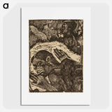 Manao tupapau - ポール ゴーギャン Poster.