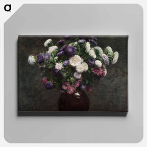 アートパネル-Asters in a Vase
 - セントルイス美術館 Canvas.