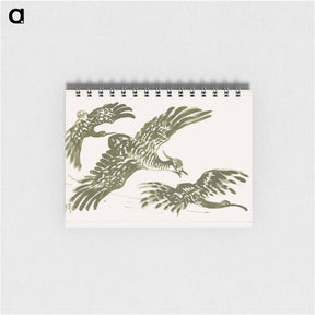 アートメモ帳-Drie vliegende vogels - テオ ヴァン ホイテマ Memo.