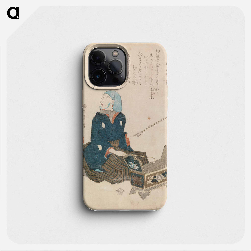 Puisen koton soittaja. - 歌川 国芳 Phone Case.