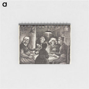 アートメモ帳-The Potato Eaters - フィンセント ファン ゴッホ Memo.