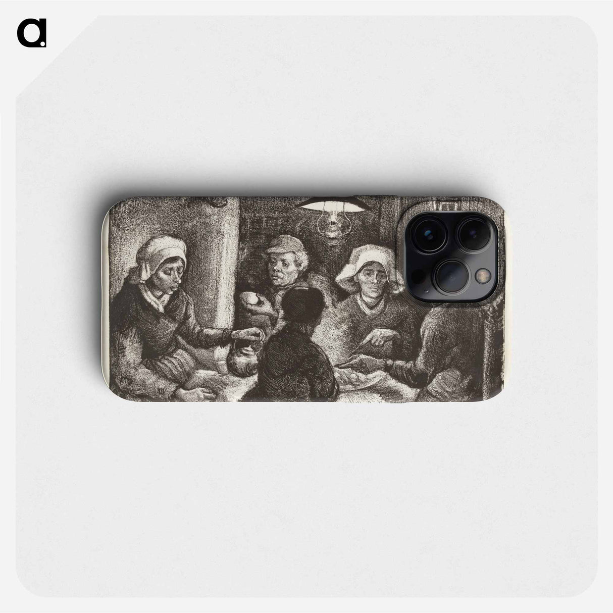 The Potato Eaters - Vincent van Gogh Phone Case.