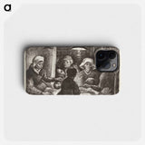 The Potato Eaters - Vincent van Gogh Phone Case.