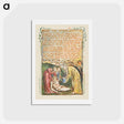 アートポストカード-Songs of Innocence and of Experience: To Tirzah - ウィリアム ブレイク Postcard.