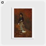 アートポストカード-Autumn by Winslow Homer - ウィンスロー ホーマー Postcard.