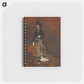 アートメモ帳-Autumn by Winslow Homer - ウィンスロー ホーマー Memo.