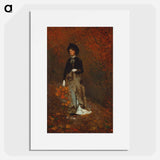 Autumn by Winslow Homer - ウィンスロー ホーマー Poster.