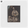 アートメモ帳-Saint Francis and Brother Leo Meditating on Death
 - バーンズ・コレクション Memo.