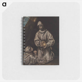 アートメモ帳-Saint Francis and Brother Leo Meditating on Death
 - バーンズ・コレクション Memo.