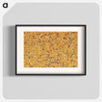 アートポスター-Abstract Yellow Pattern
 - 大英図書館 Poster.