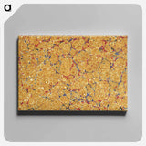アートパネル-Abstract Yellow Pattern
 - 大英図書館 Canvas.