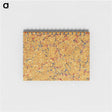 アートメモ帳-Abstract Yellow Pattern
 - 大英図書館 Memo.