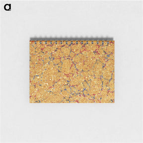 アートメモ帳-Abstract Yellow Pattern
 - 大英図書館 Memo.