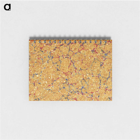 アートメモ帳-Abstract Yellow Pattern
 - 大英図書館 Memo.