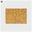 アートポストカード-Abstract Yellow Pattern
 - 大英図書館 Postcard.