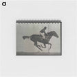 アートメモ帳-Galloping Horse and Rider
 - エドワード マイブリッジ Memo.