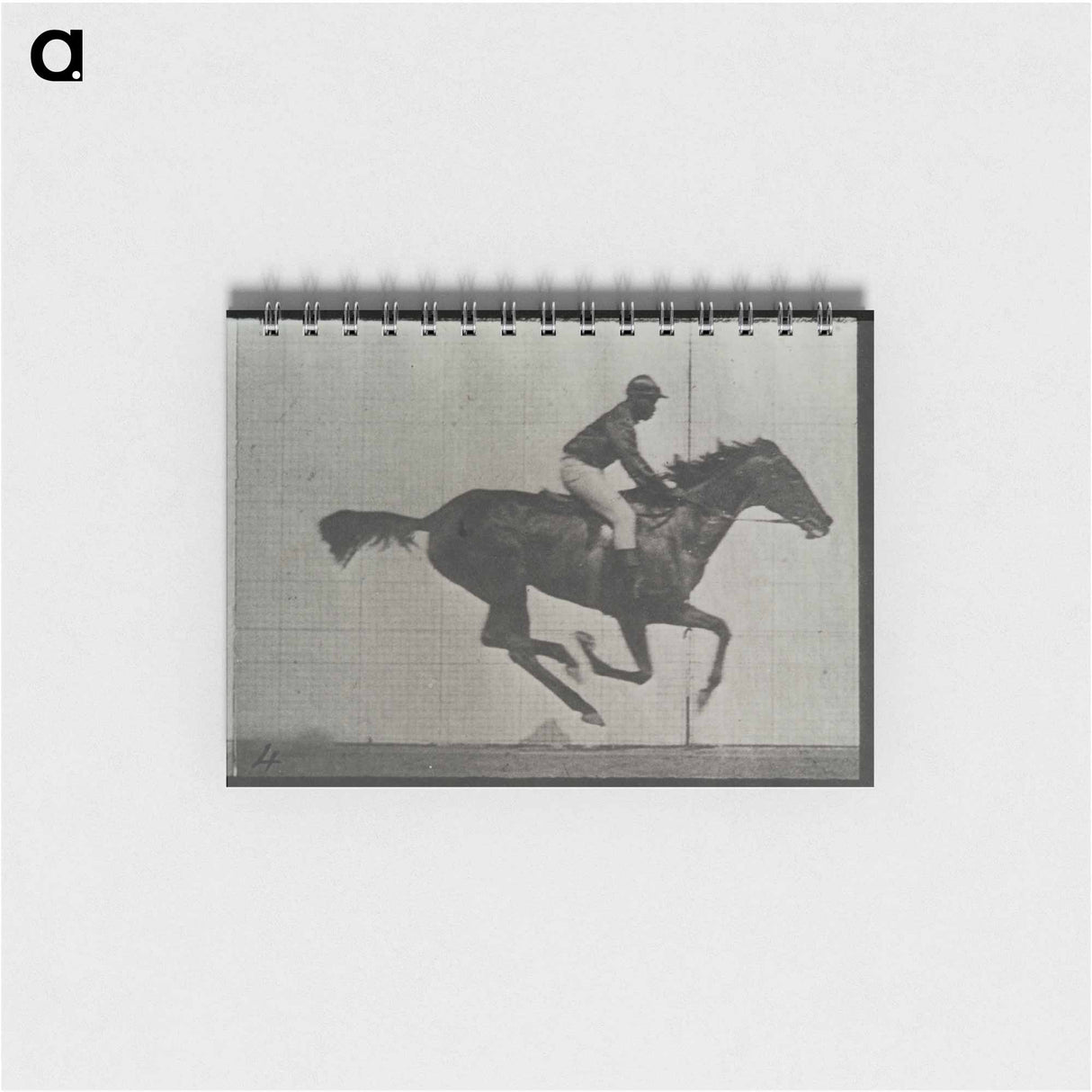 アートメモ帳-Galloping Horse and Rider
 - エドワード マイブリッジ Memo.