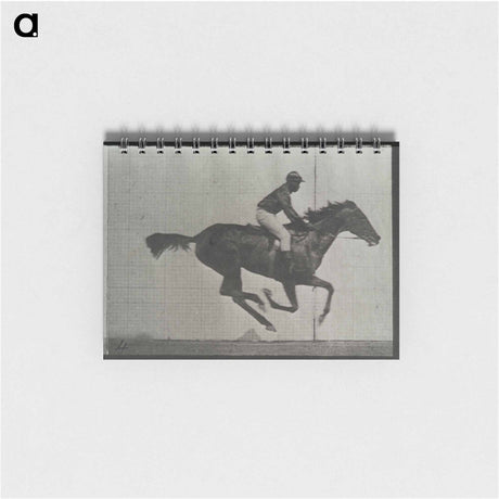 アートメモ帳-Galloping Horse and Rider
 - エドワード マイブリッジ Memo.