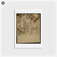 アートポストカード-Hôtel Lavalière, Rue Saint-Jacques
 - ウジェーヌ アジェ Postcard.