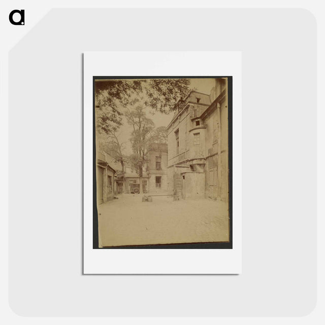 アートポストカード-Hôtel Lavalière, Rue Saint-Jacques
 - ウジェーヌ アジェ Postcard.