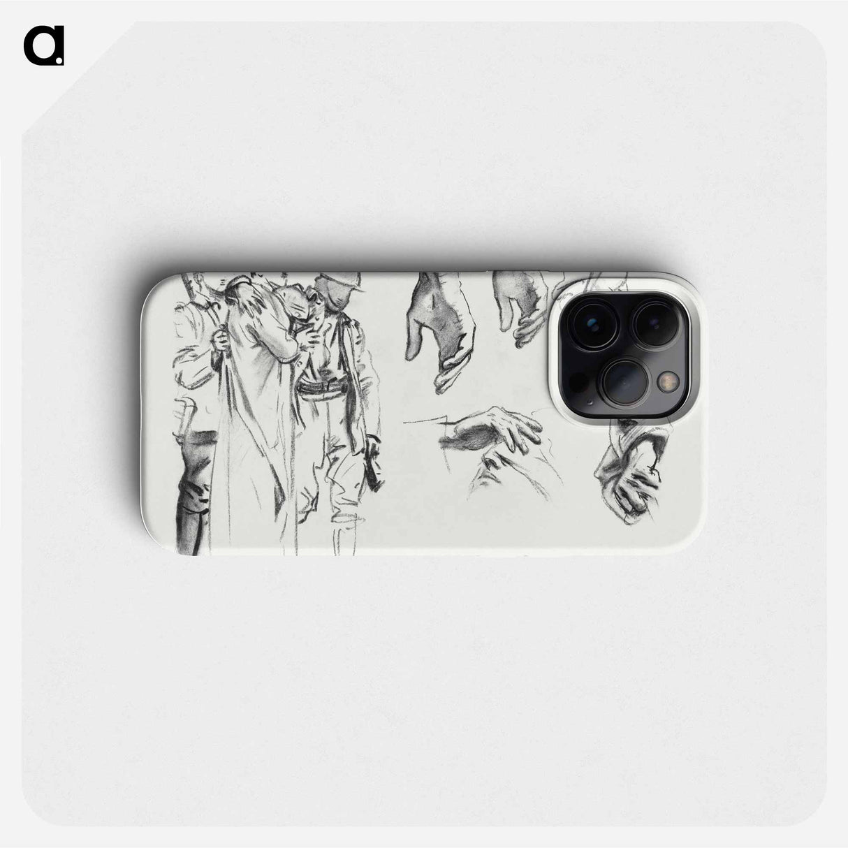 Studies for "Gassed" by John Singer Sargent - John Singer Sargent Phone Case.