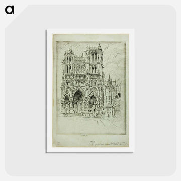 The West Front, Amiens
 - ジョセフ ペネル Postcard.